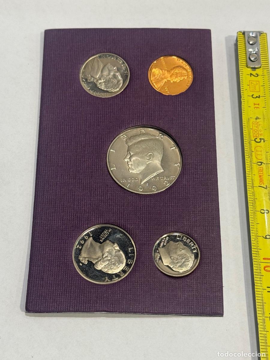 Monedas antiguas de Am&eacute;rica: COLECCION MONEDAS EE.UU. A&Ntilde;O 1992 -EDICI&Oacute;N COLECCI&Oacute;N / COMPRA MIN&Iacute;MA 5 &euro;