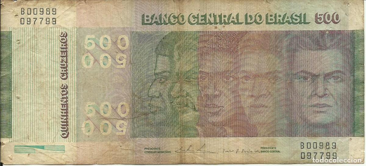 Monedas antiguas de Am&eacute;rica: BRASIL - 500 CRUZEIROS - 1979 - B00989 - 097799 - MUY ESCASA - FOTOS