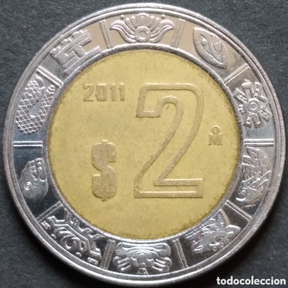 Monedas antiguas de Am&eacute;rica: MONEDA - MEXICO 2 PESOS 2011 - Foto 1
