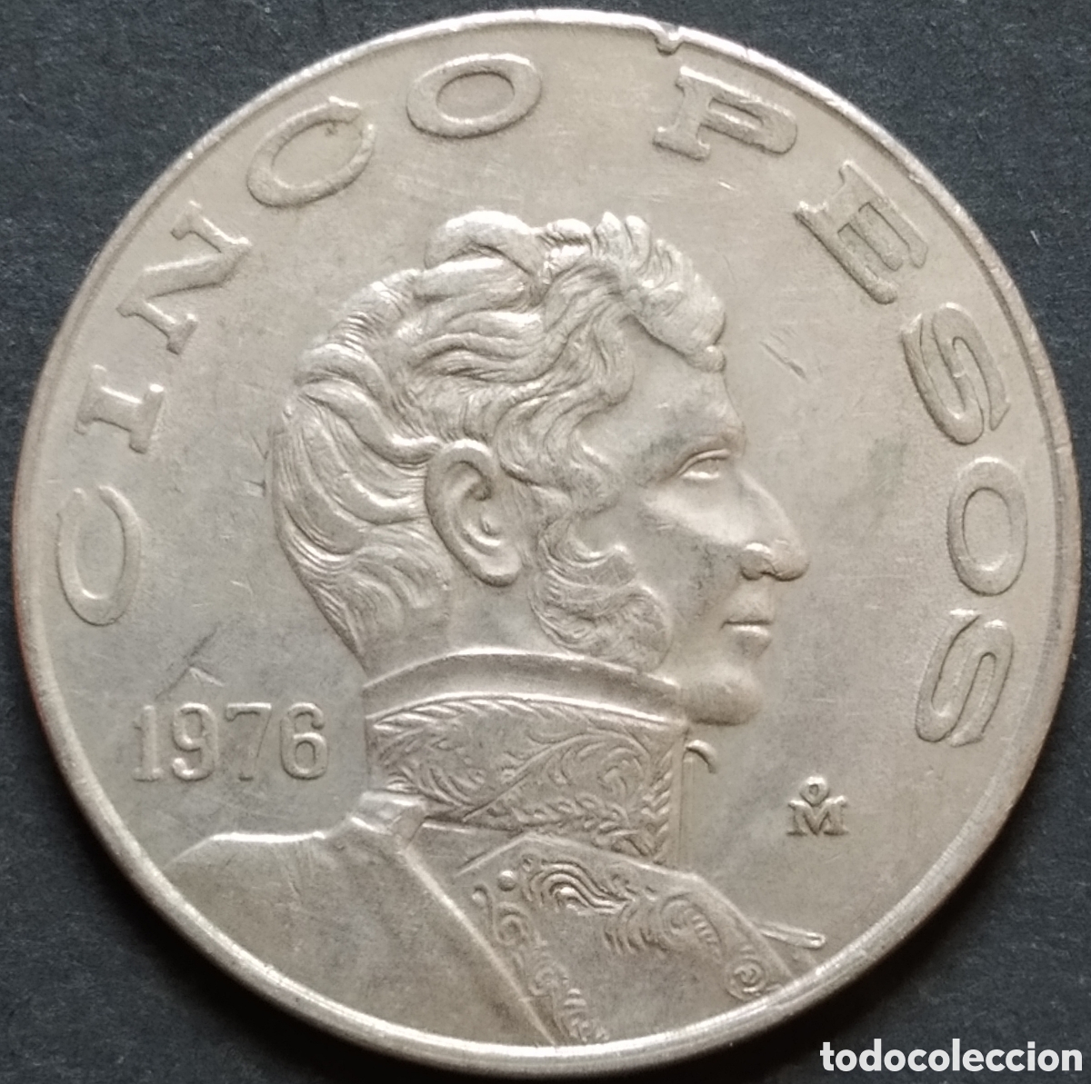 Monedas antiguas de Am&eacute;rica: MONEDA - MEXICO 5 PESOS 1976
