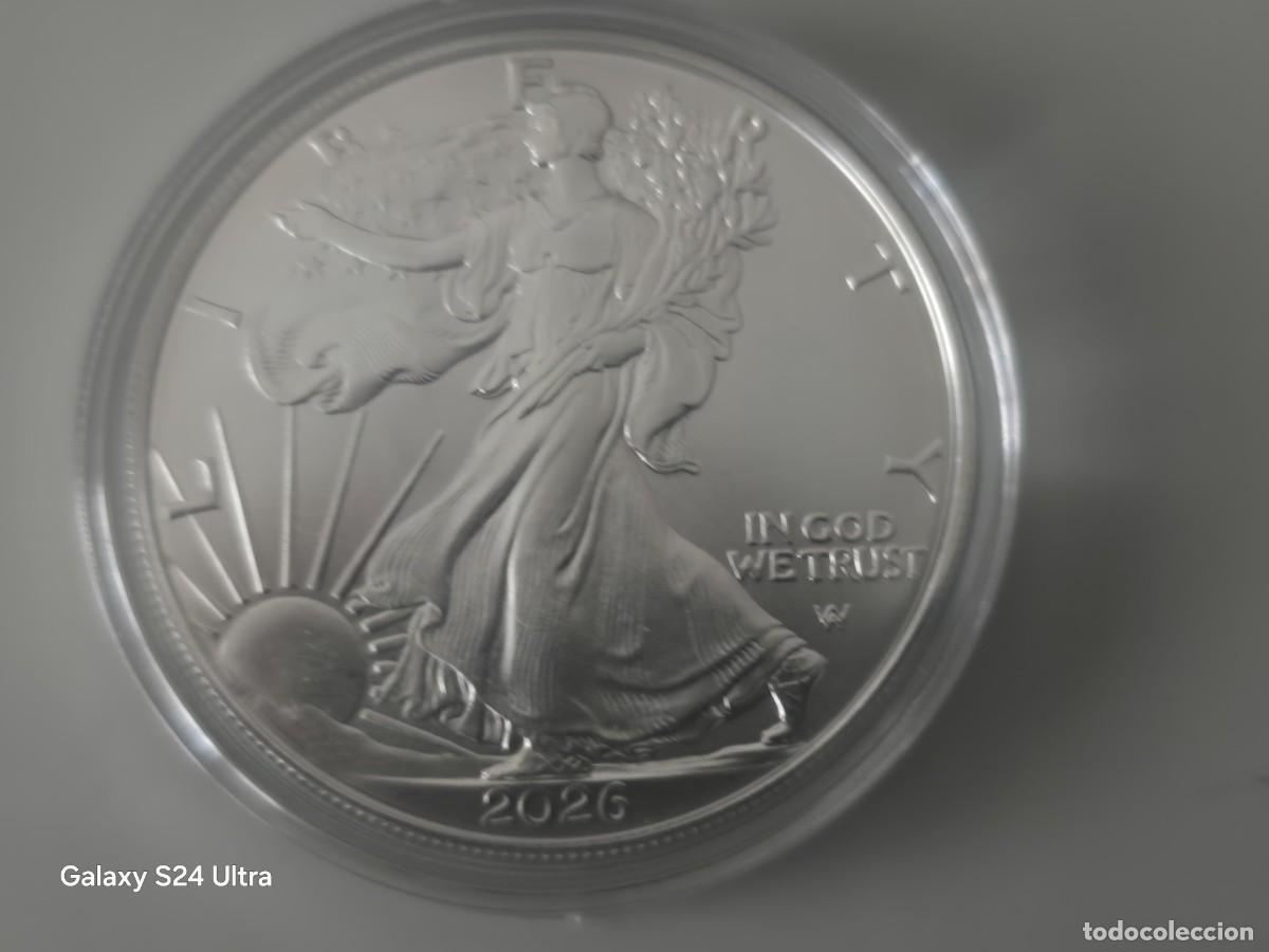 Monedas antiguas de Am&eacute;rica: ONZA DE PLATA PURA....EEUU 2026.....SIN CIRCULAR.....LA DE LAS FOTOS