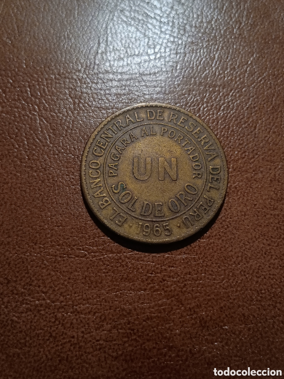 Monedas antiguas de Am&eacute;rica: 1 SOL DE ORO 1965 - PER&Uacute; - Foto 1