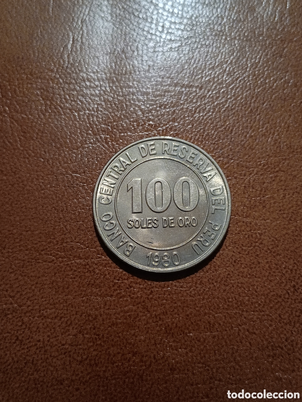 Monedas antiguas de Am&eacute;rica: 100 SOLES DE ORO 1980 - PER&Uacute;