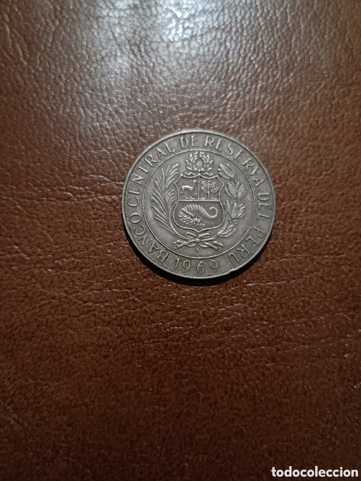 Monedas antiguas de Am&eacute;rica: 5 SOLES DE ORO 1969 - PER&Uacute;