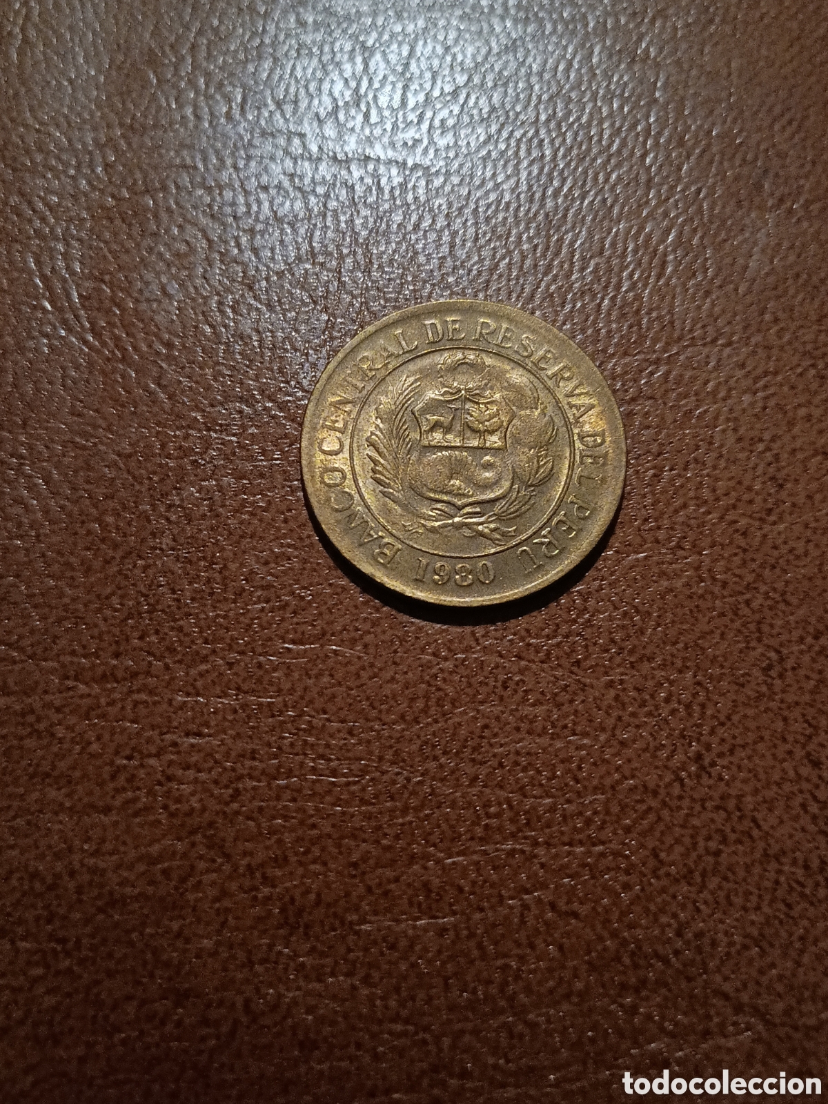 Monedas antiguas de Am&eacute;rica: 5 SOLES DE ORO 1980 - PER&Uacute;