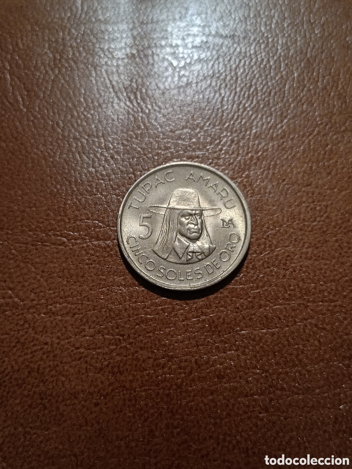 Monedas antiguas de Am&eacute;rica: 5 SOLES DE ORO 1975 - PER&Uacute;