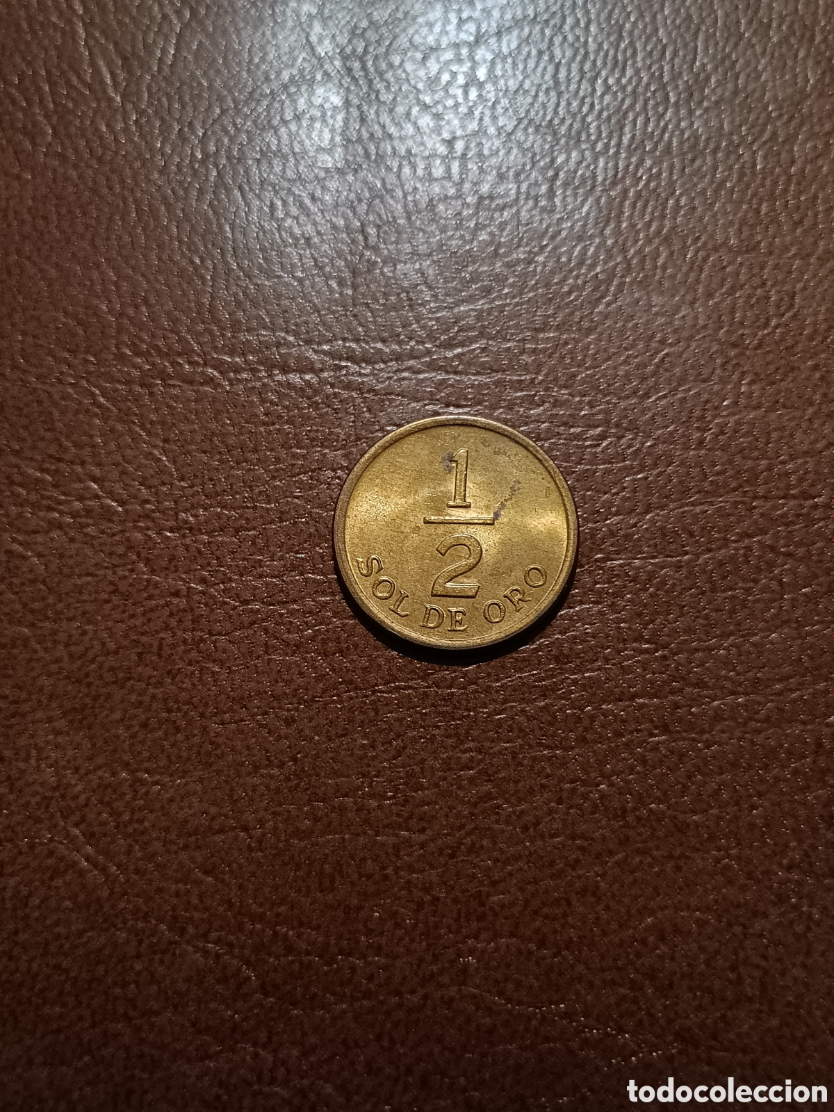 Monedas antiguas de Am&eacute;rica: 1/2 SOL DE ORO 1976 - PER&Uacute; - Foto 2