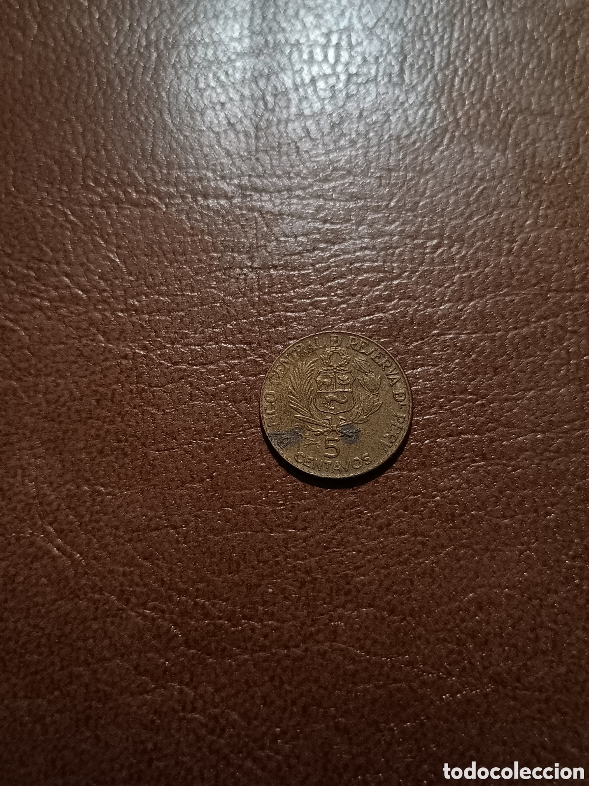 Monedas antiguas de Am&eacute;rica: 5 CENTAVOS 1565 1965 - PER&Uacute; - Foto 2