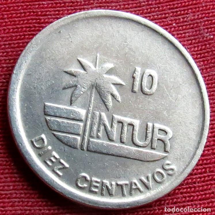 Monedas antiguas de Am&eacute;rica: Cuba 10 centavos 1989 KM# 415.2 Lt 15 *V2