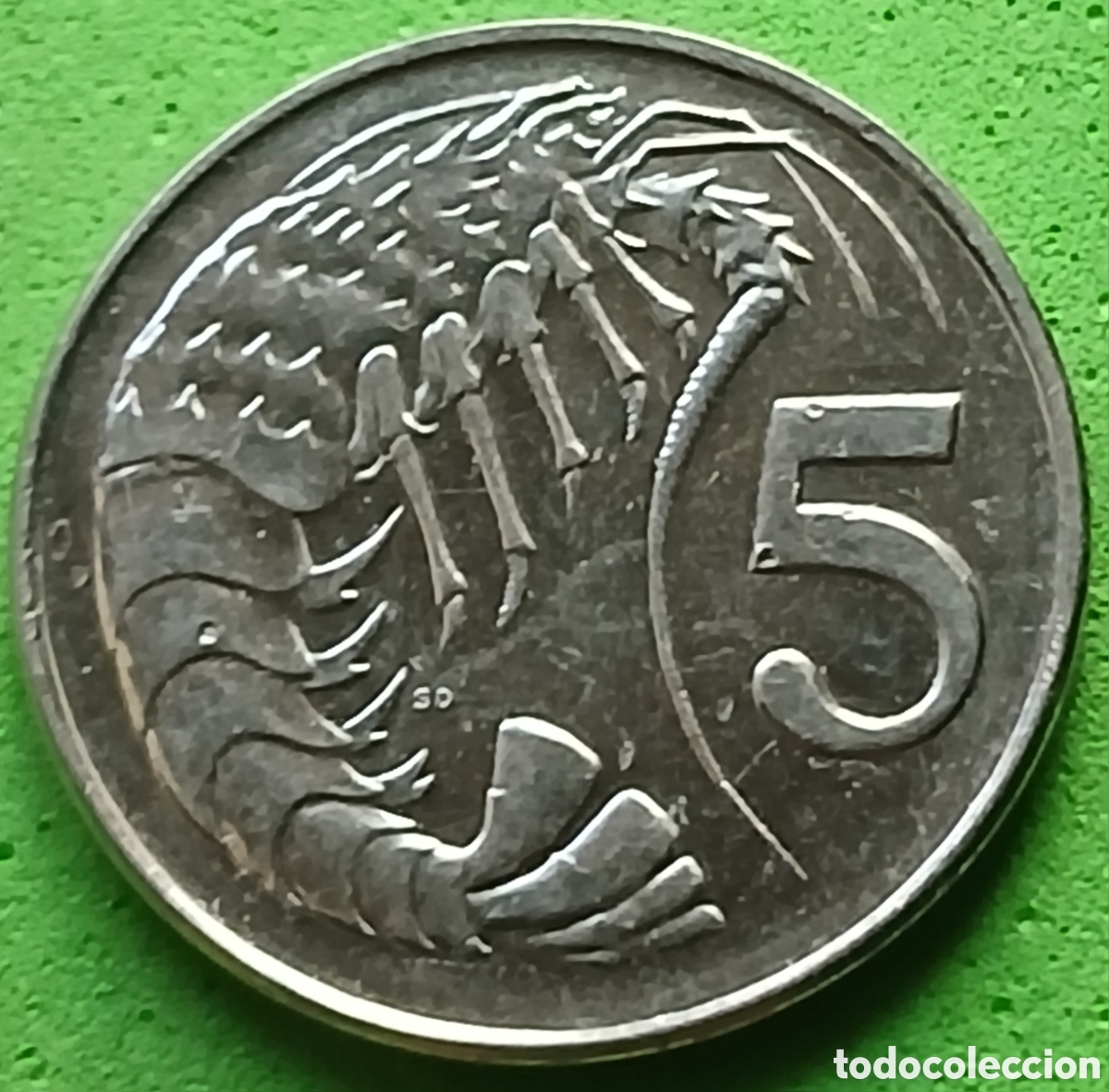 Monedas antiguas de Am&eacute;rica: Islas Caim&aacute;n 5 centavos 2005 km#132