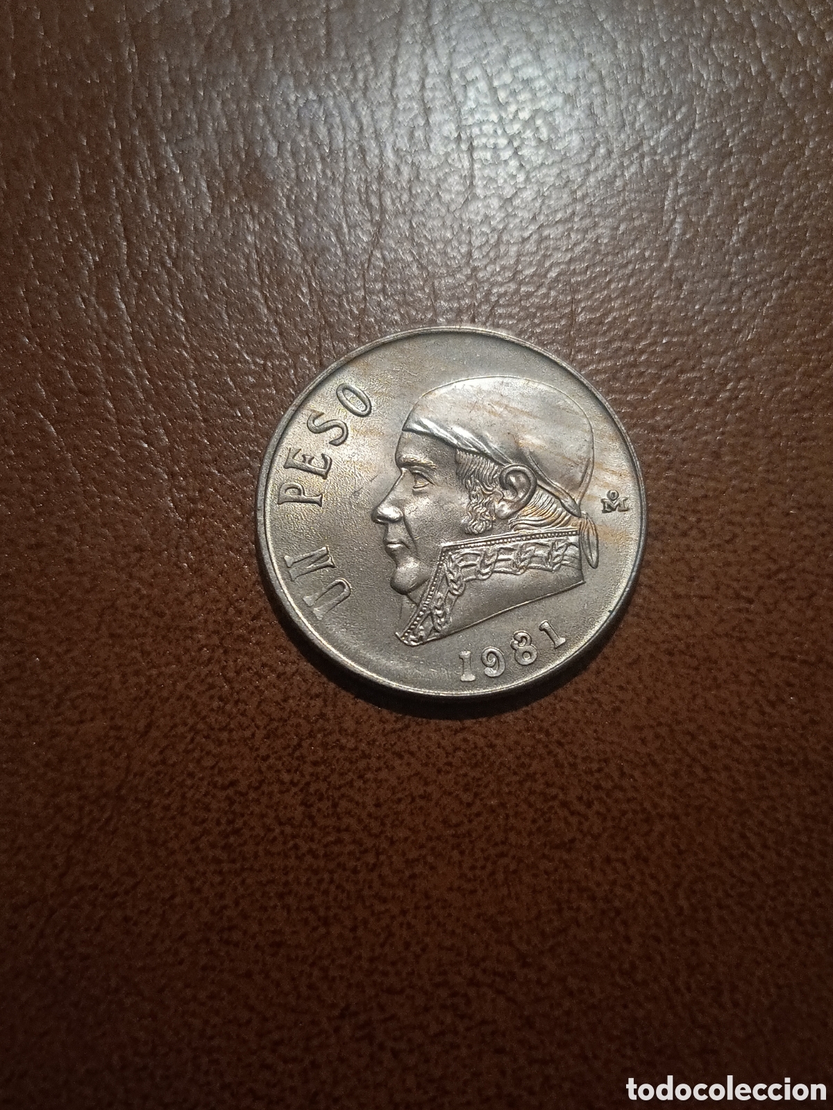 Monedas antiguas de Am&eacute;rica: 1 PESO 1981 VARIANTE 8 ABIERTO - M&Eacute;XICO