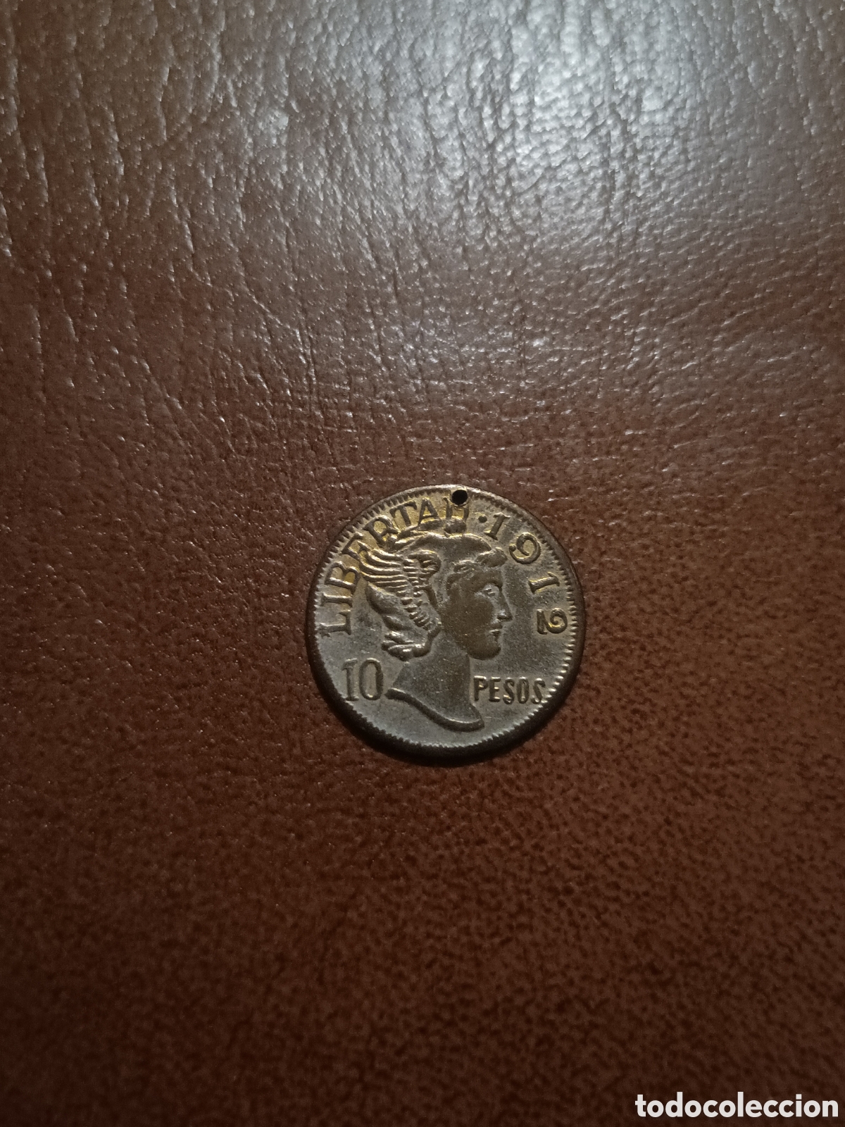Monedas antiguas de Am&eacute;rica: 10 PESOS 1912 TOKEN - M&Eacute;XICO