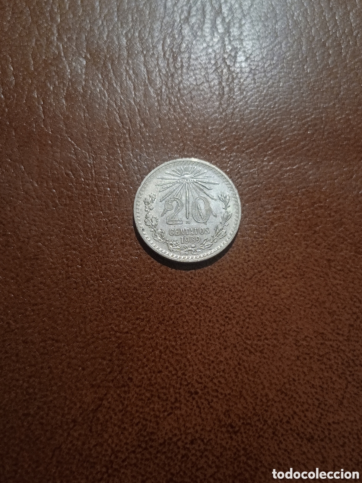 Monedas antiguas de Am&eacute;rica: 20 CENTAVOS 1939 PLATA - M&Eacute;XICO