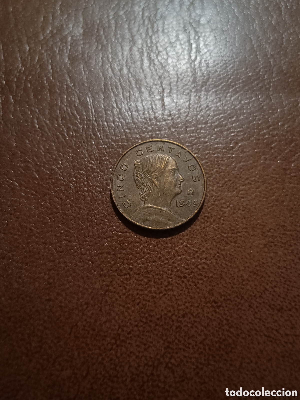 Monedas antiguas de Am&eacute;rica: 5 CENTAVOS 1969 - M&Eacute;XICO - Foto 1