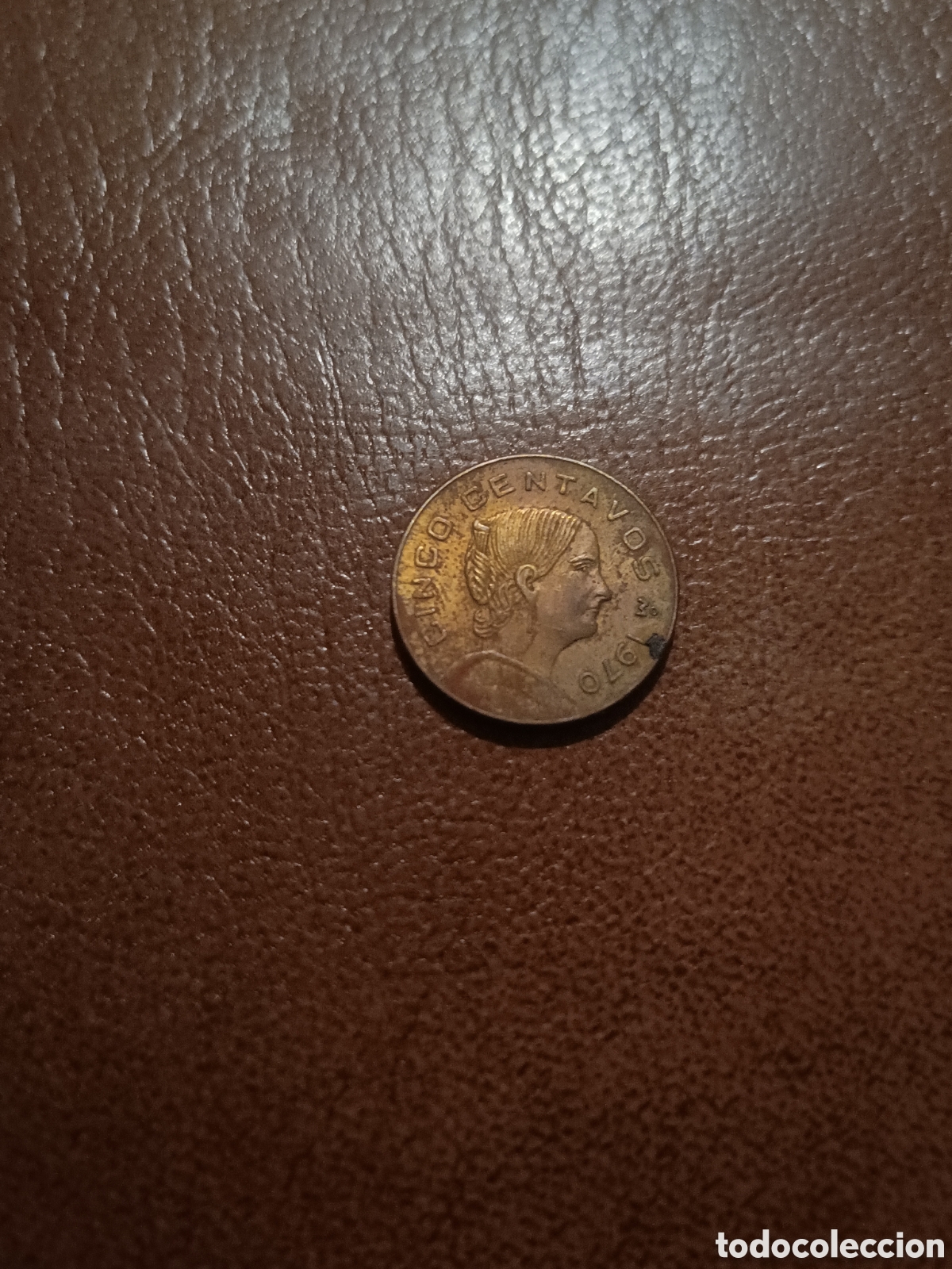 Monedas antiguas de Am&eacute;rica: 5 CENTAVOS 1970 - M&Eacute;XICO - Foto 1