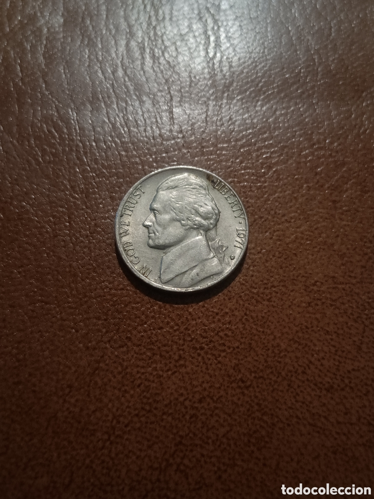 Monedas antiguas de Am&eacute;rica: 5 CENTAVOS 1971 D - EEUU