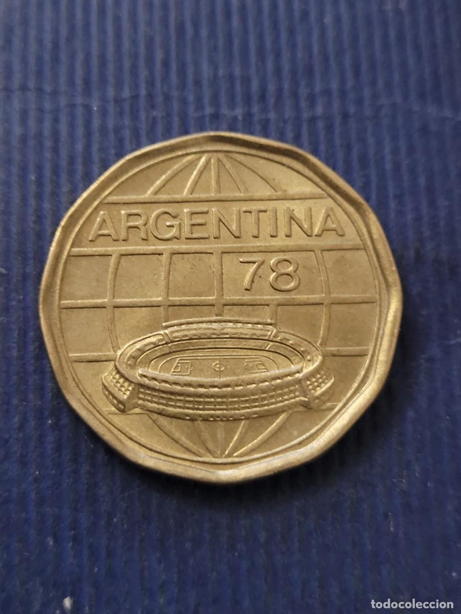 Monedas antiguas de Am&eacute;rica: Moneda 100 pesos 1978Copa Mundial de la FIFA, Argentina 1978 Argentina