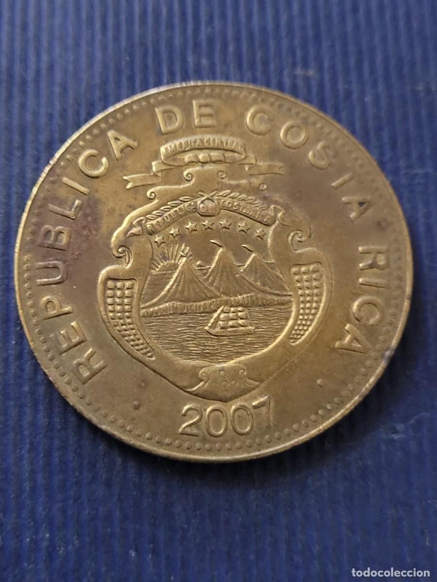 Monedas antiguas de Am&eacute;rica: Moneda 500 colones 2007 Costa Rica