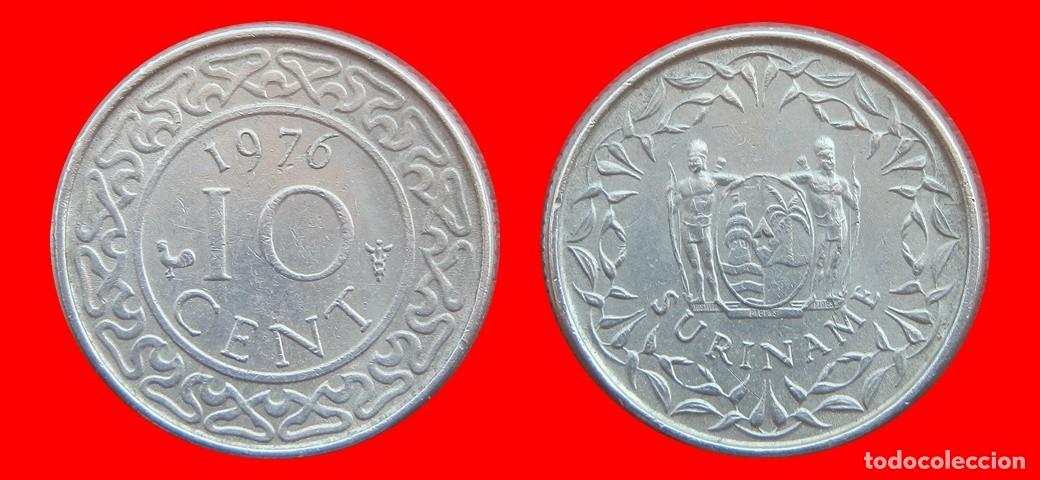 Monedas antiguas de Am&eacute;rica: 10 CENTAVOS 1976 SURINAM SURINAME-152008