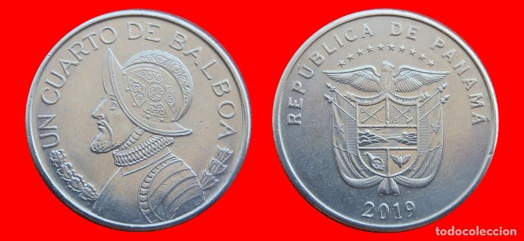 Monedas antiguas de Am&eacute;rica: 1/4 BALBOA 2019 PANAMA-152017