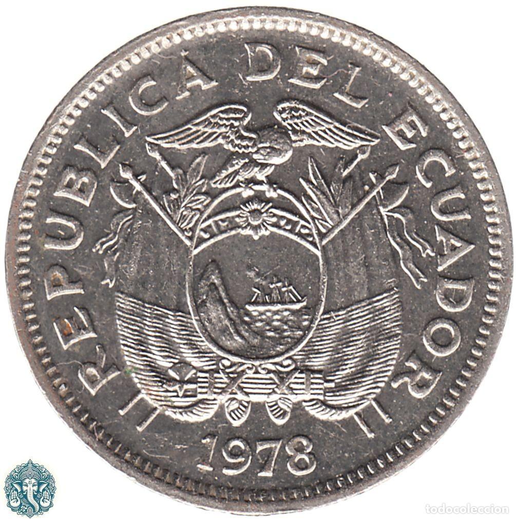 Monedas antiguas de Am&eacute;rica: ECUADOR 20 Centavos 1978 KM#77.2a - Foto 1