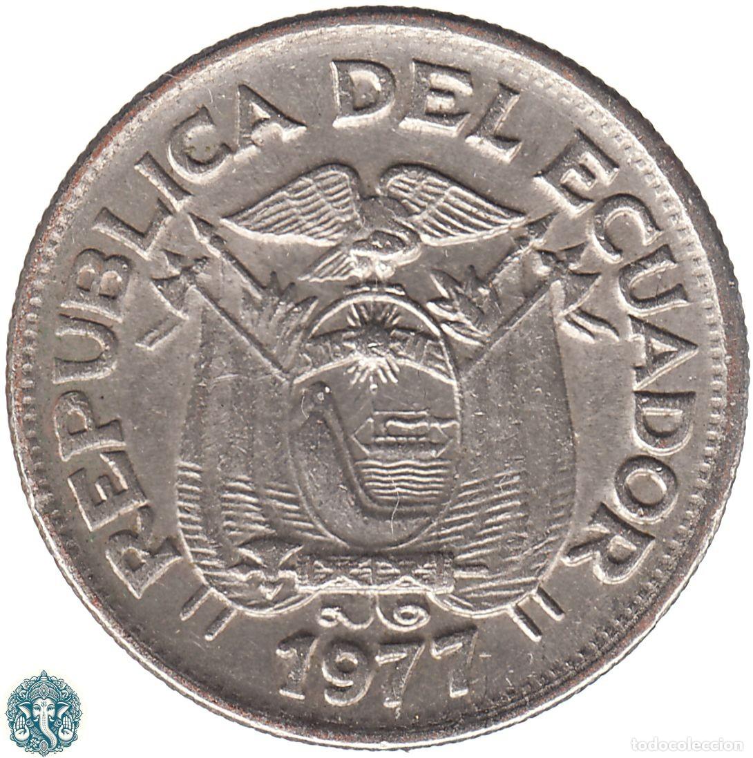 Monedas antiguas de Am&eacute;rica: ECUADOR 50 Centavos 1977 KM#81