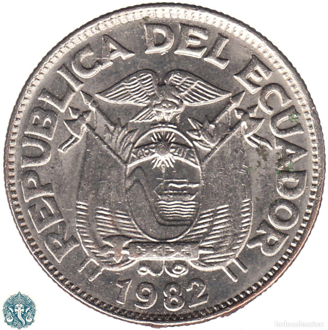Monedas antiguas de Am&eacute;rica: ECUADOR 50 Centavos 1982 KM#81