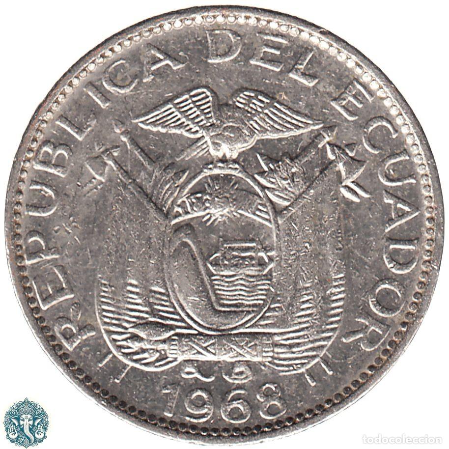 Monedas antiguas de Am&eacute;rica: ECUADOR 10 Centavos 1968 KM#76c - Foto 1
