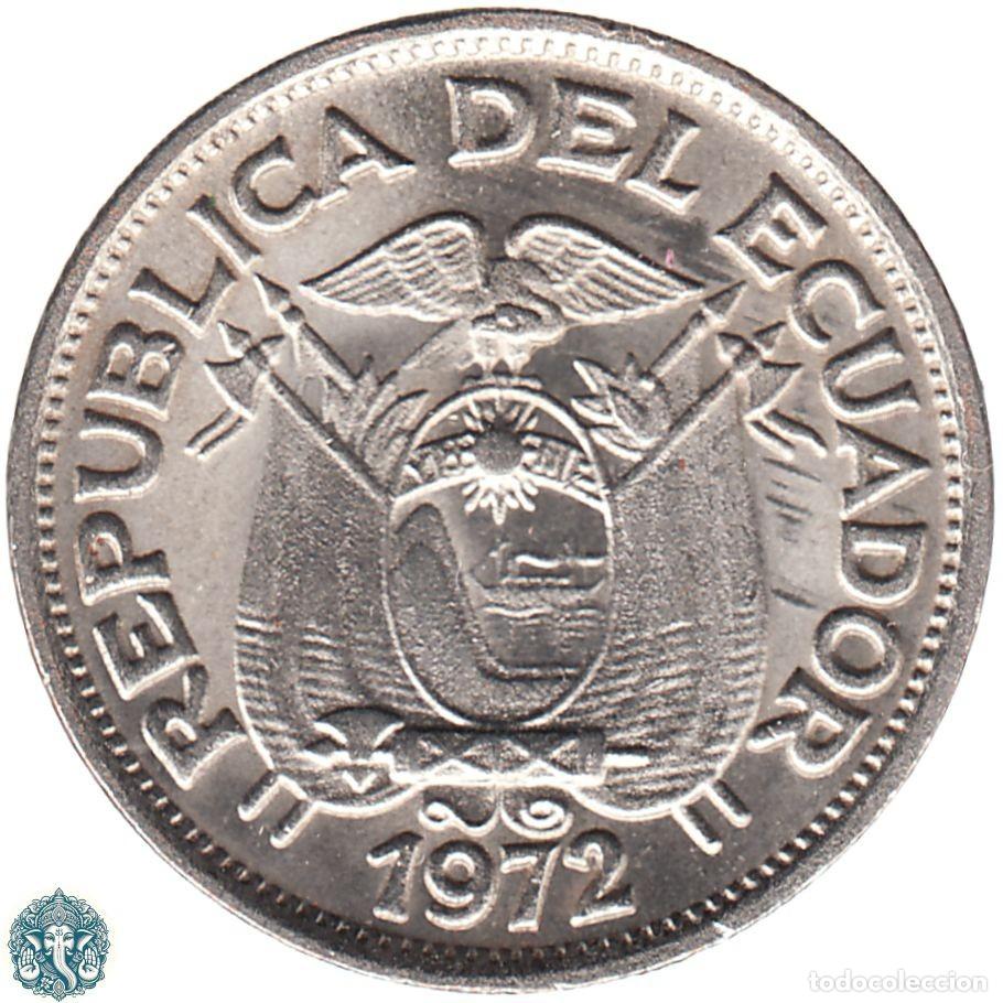 Monedas antiguas de Am&eacute;rica: ECUADOR 10 Centavos 1972 KM#76c
