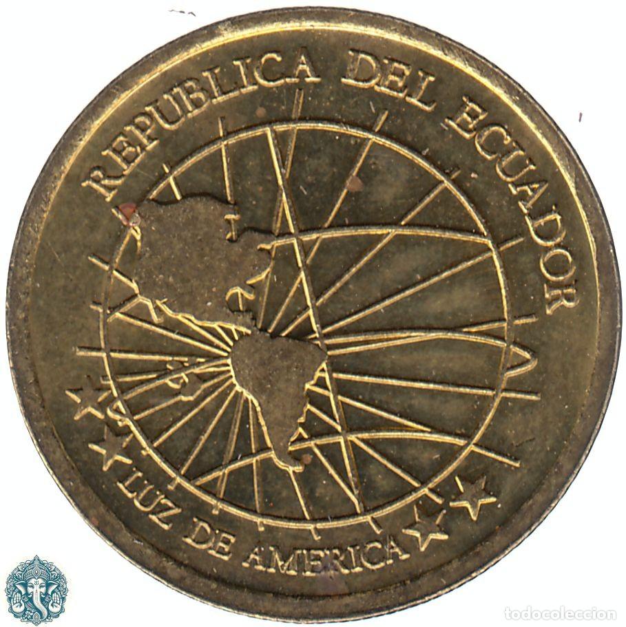 Monedas antiguas de Am&eacute;rica: ECUADOR 1 Centavo 2000 Luz de Am&eacute;rica KM#104