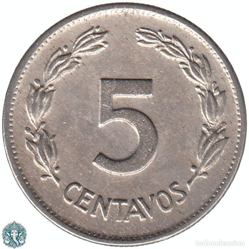 Monedas antiguas de Am&eacute;rica: ECUADOR 5 Centavos 1946 KM#75b - Foto 2
