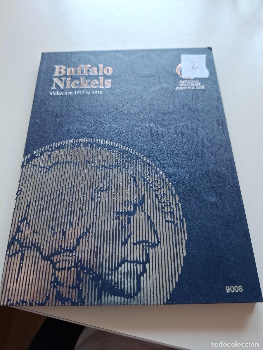 Monedas antiguas de Am&eacute;rica: Buffalo Nickels Album(19 piezas)