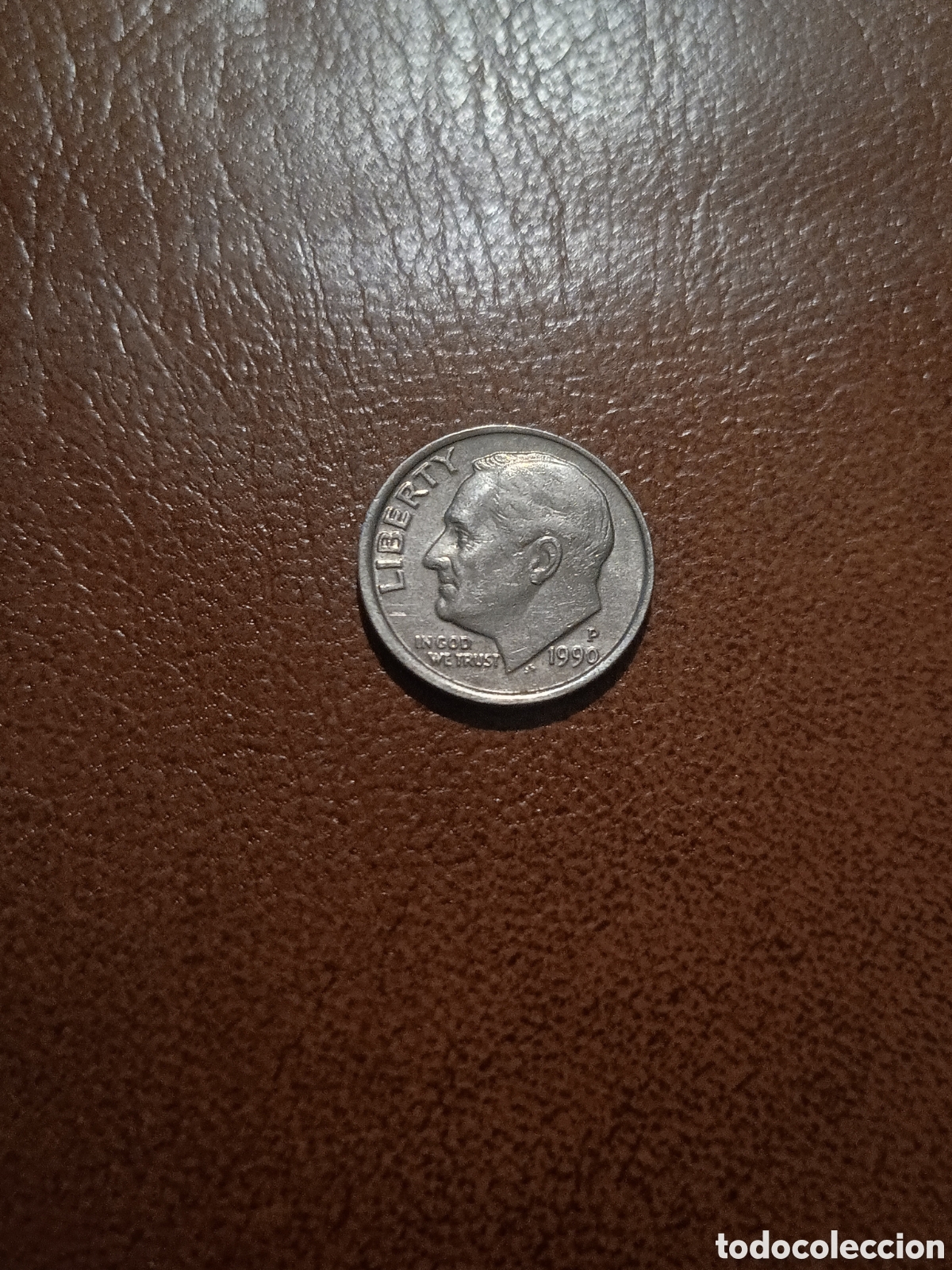 Monedas antiguas de Am&eacute;rica: ONE DIME - 10 CENTAVOS 1990 P - ESTADOS UNIDOS