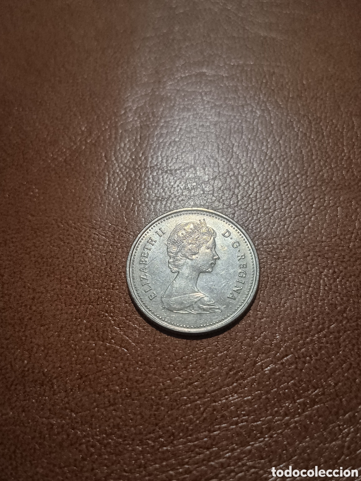 Monedas antiguas de Am&eacute;rica: 25 CENTAVOS 1974 - CANADA - Foto 2