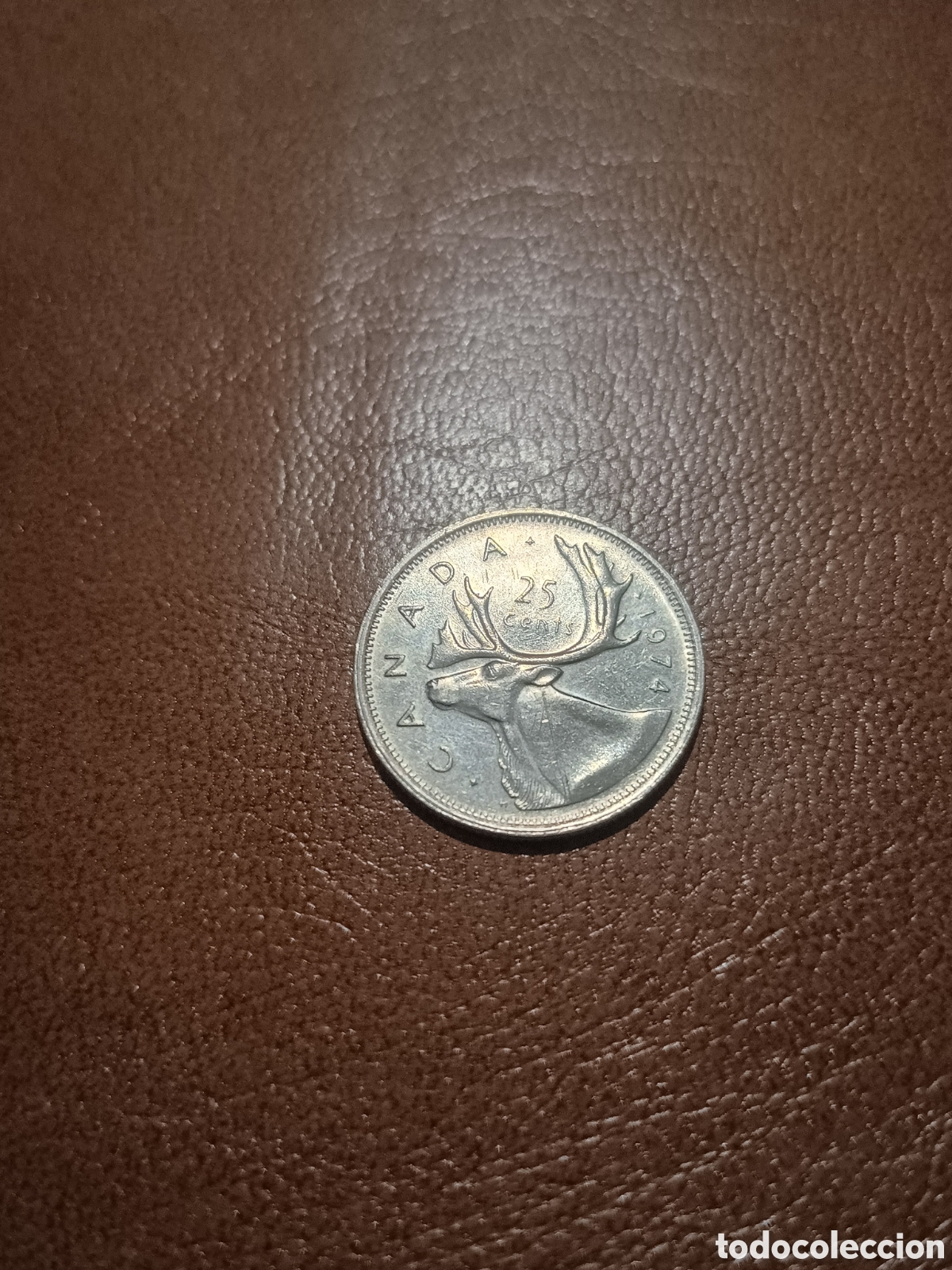 Monedas antiguas de Am&eacute;rica: 25 CENTAVOS 1974 - CANADA - Foto 1