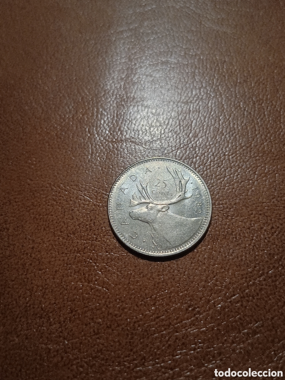 Monedas antiguas de Am&eacute;rica: 25 CENTAVOS 1982 - CANADA