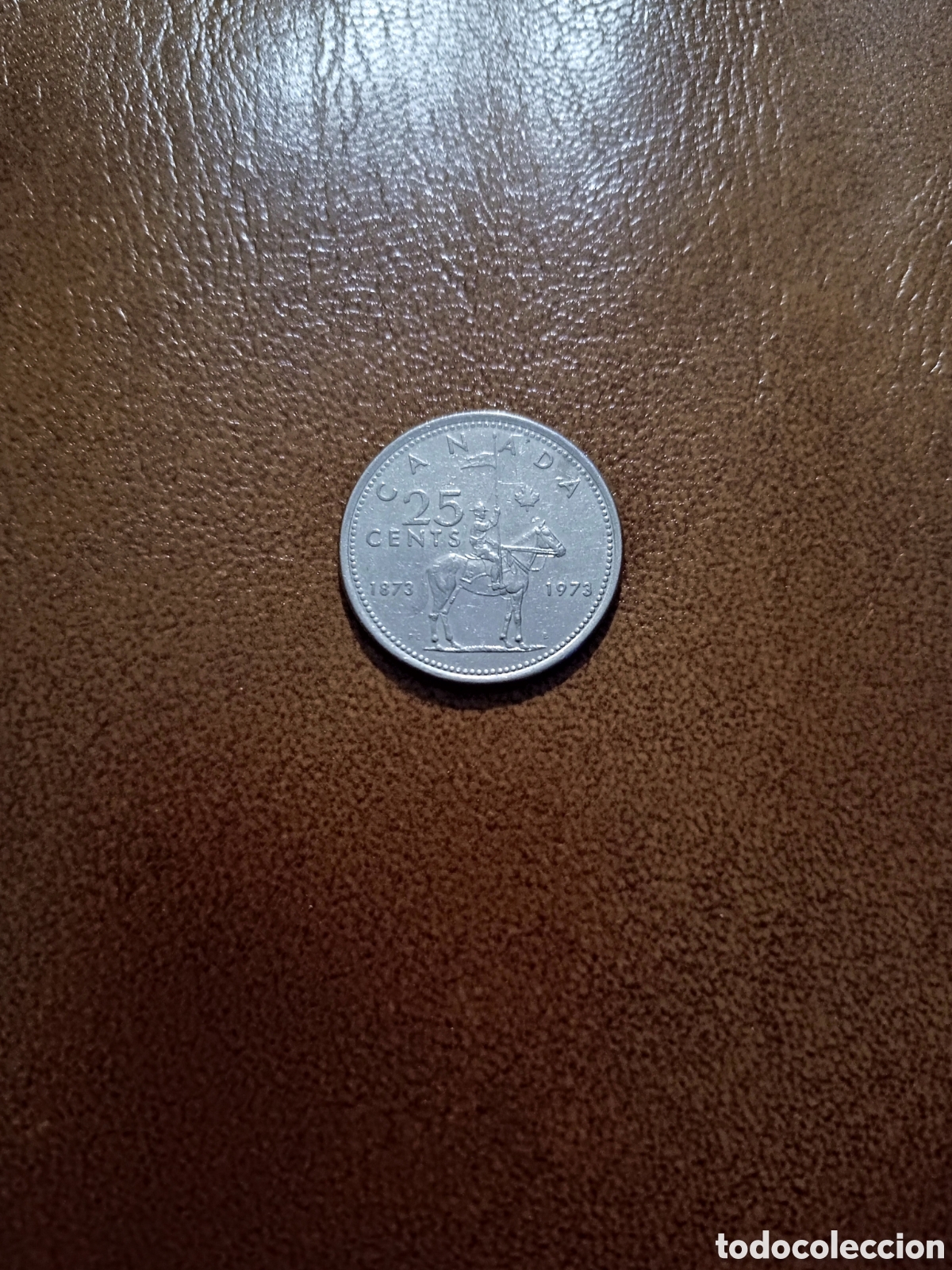 Monedas antiguas de Am&eacute;rica: 25 CENTAVOS 1973 - CANADA