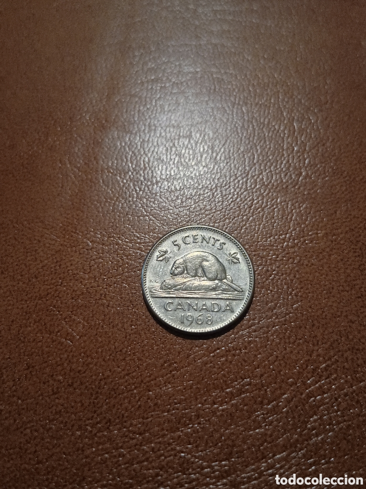Monedas antiguas de Am&eacute;rica: 5 CENTAVOS 1968 - CANADA