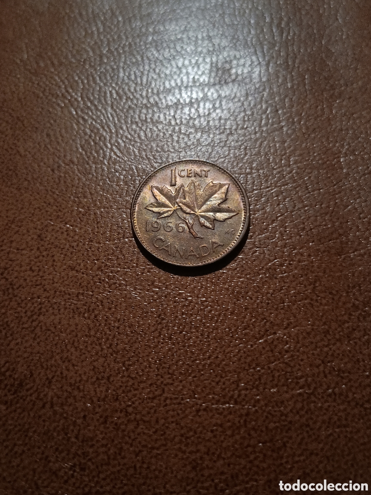 Monedas antiguas de Am&eacute;rica: 1 CENTAVO 1966 - CANADA