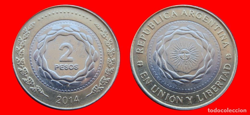 Monedas antiguas de Am&eacute;rica: 2 PESOS 2014 ARGENTINA-152042