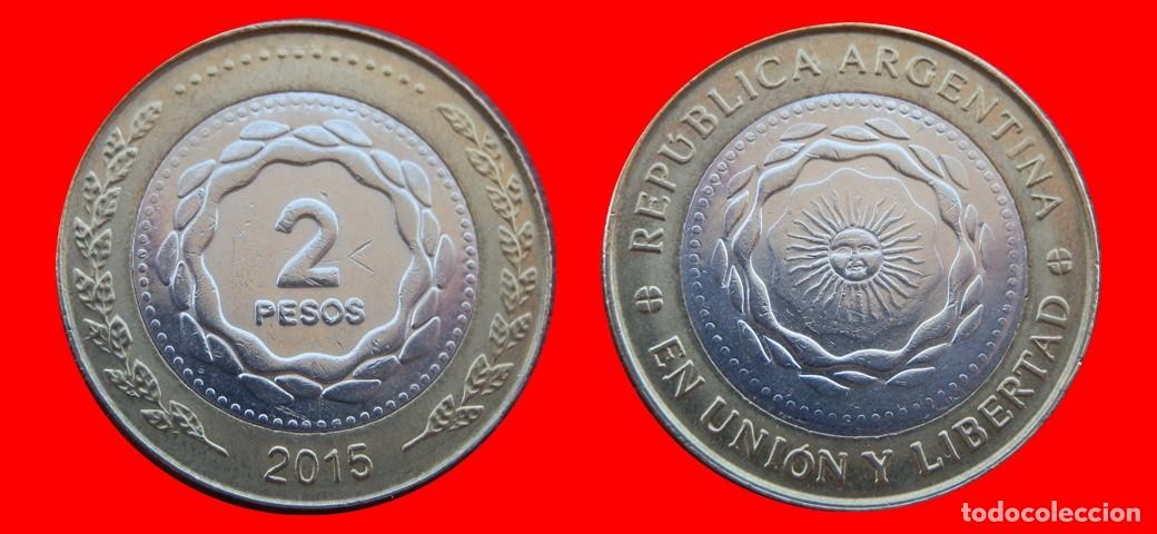 Monedas antiguas de Am&eacute;rica: 2 PESOS 2015 ARGENTINA-152043