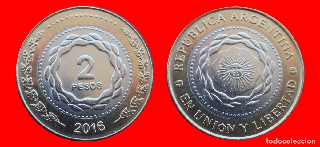 Monedas antiguas de Am&eacute;rica: 2 PESOS 2016 ARGENTINA-152044