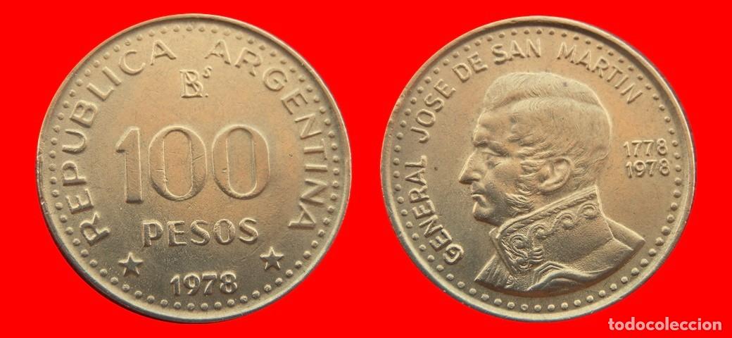 Monedas antiguas de Am&eacute;rica: 100 PESOS 1978 ARGENTINA-152045