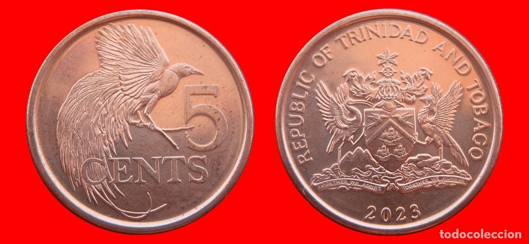 Monedas antiguas de Am&eacute;rica: 5 CENTAVOS 2023 TRINIDAD Y TOBAGO-152053