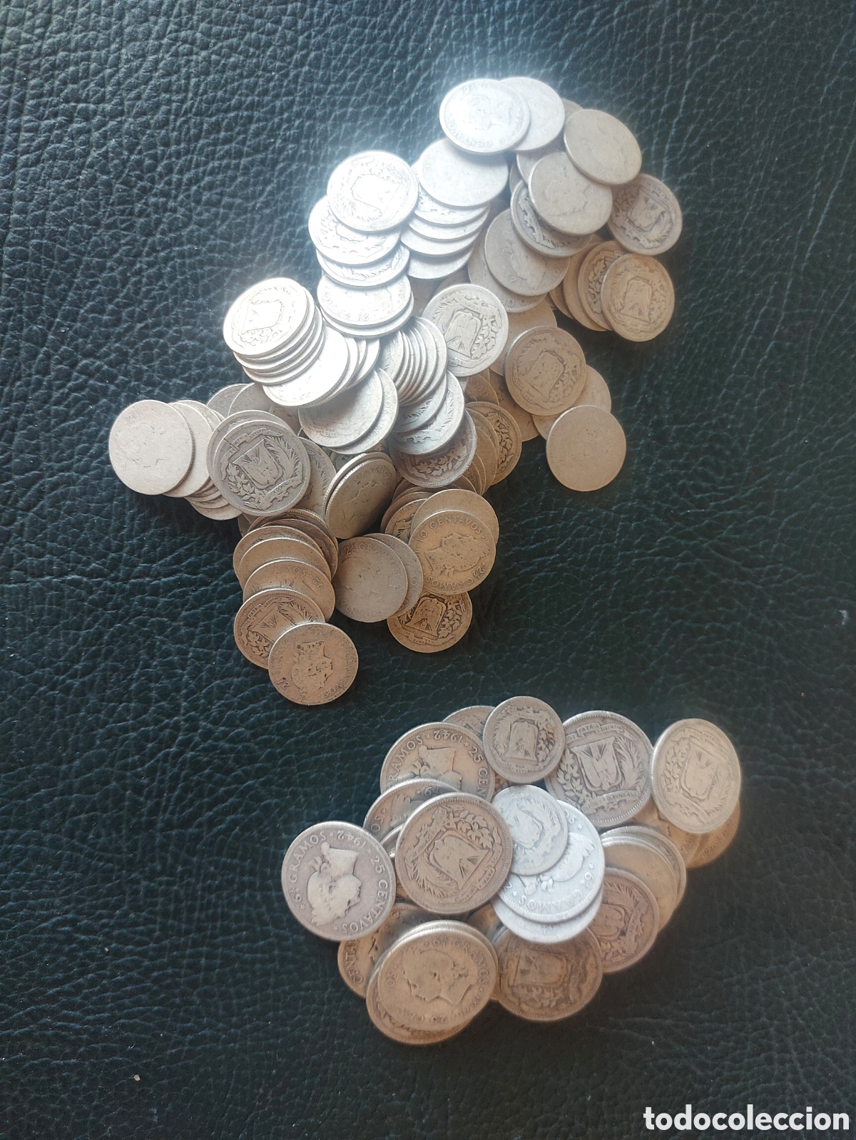 Monedas antiguas de Am&eacute;rica: Monedas de plata dominicanas. - Foto 4