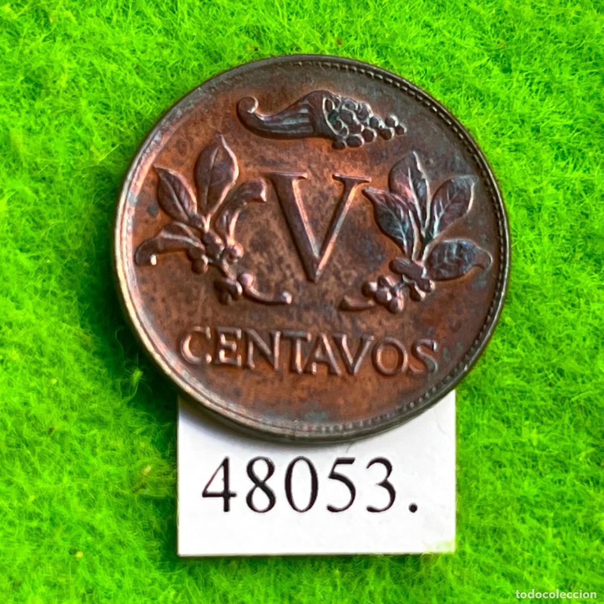 Monedas antiguas de Am&eacute;rica: Colombia 5 centavos 1975