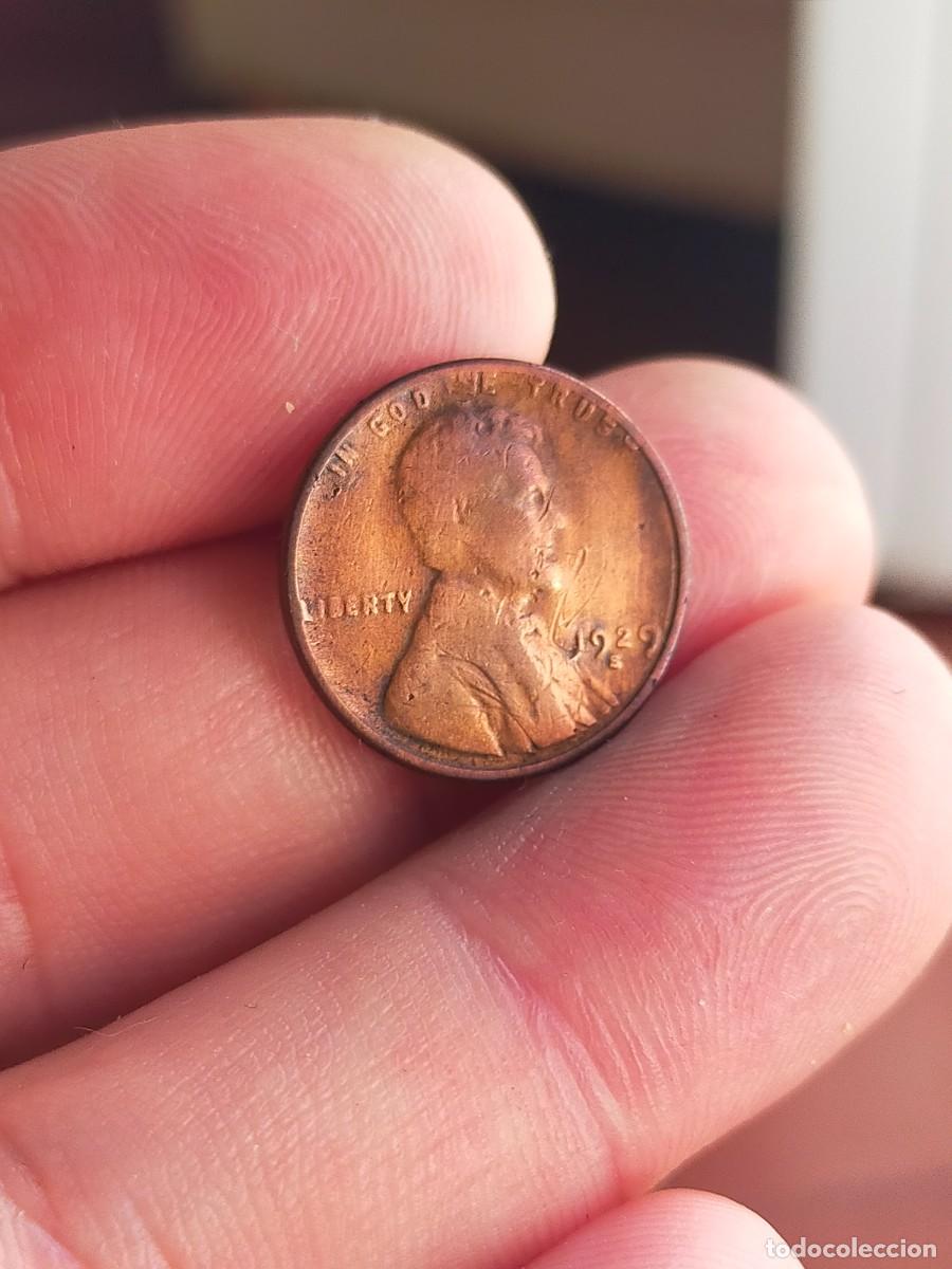 Monedas antiguas de Am&eacute;rica: MONEDA DE 1 UN CENTAVO CENT 1929 S SAN FRANCISCO USA ESTADOS UNIDOS AMERICA BUENA CONSERVACION