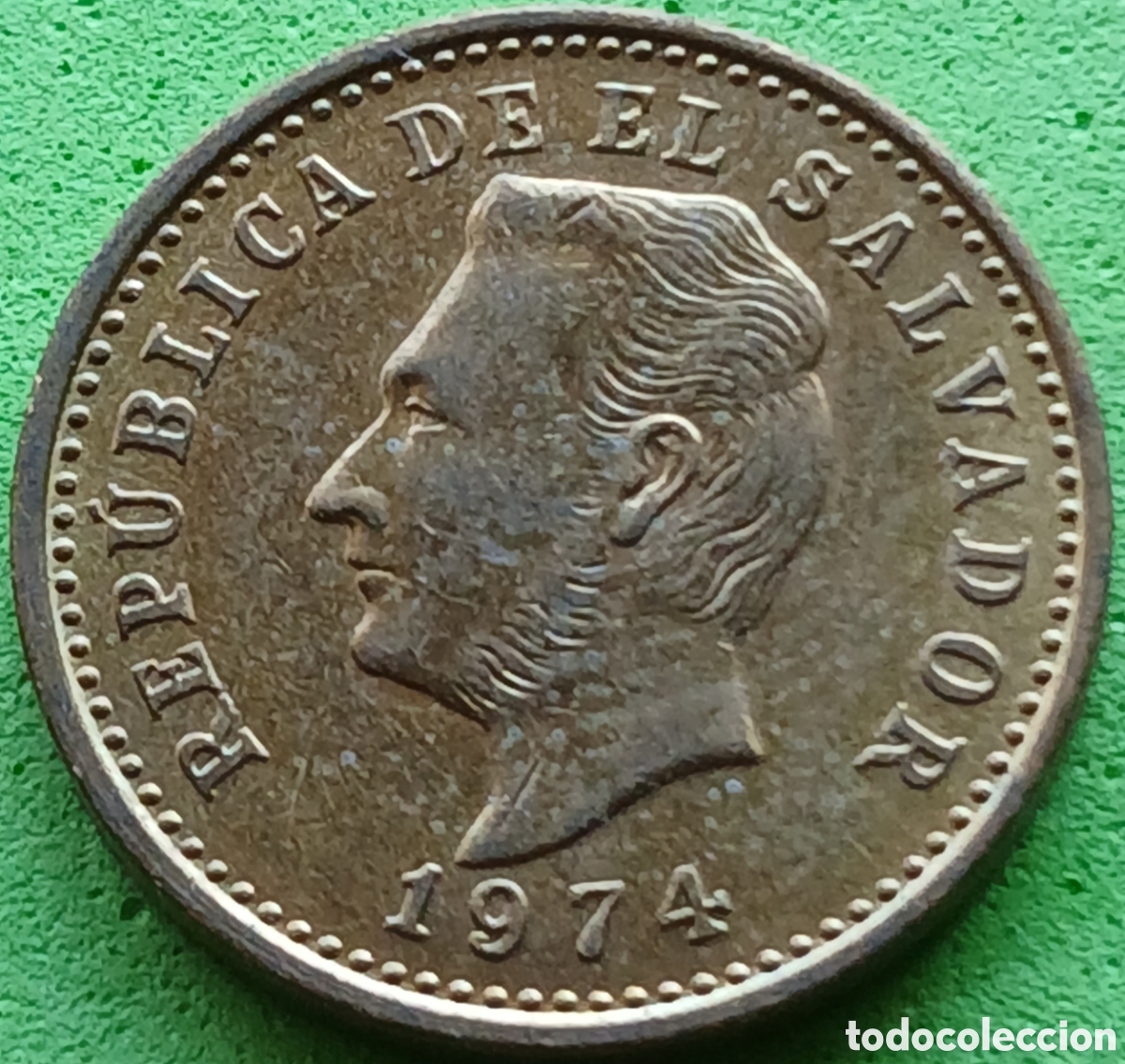 Monedas antiguas de Am&eacute;rica: El Salvador 2 centavos 1974 km#147