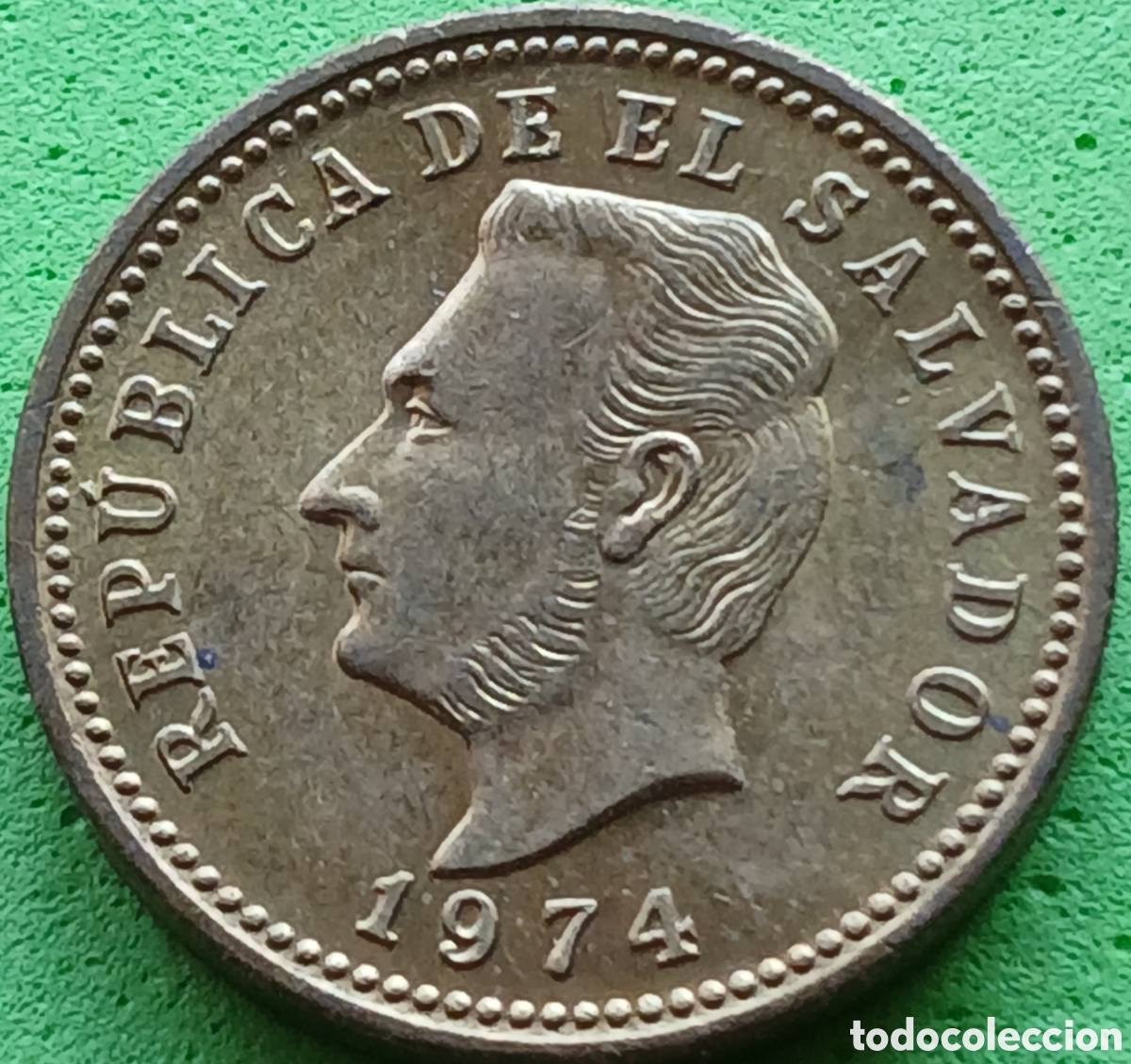 Monedas antiguas de Am&eacute;rica: El Salvador 3 centavos 1974 km#148