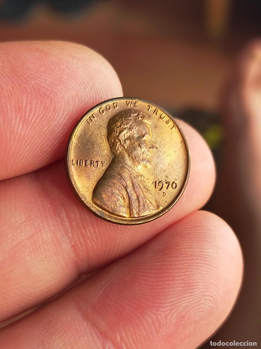 Monedas antiguas de Am&eacute;rica: MONEDA DE 1 UN CENTAVO CENT 1970 D DENVER USA ESTADOS UNIDOS AMERICA MUY BUENA CONSERVACION